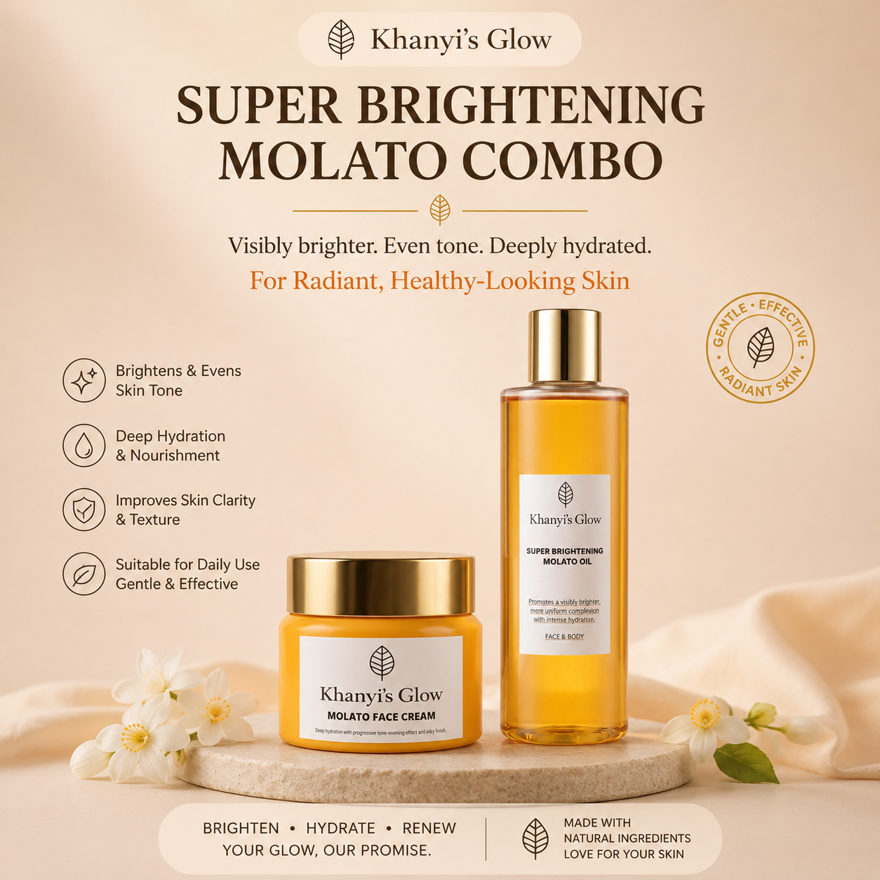 SUPER BRIGHTENING MOLATO SET